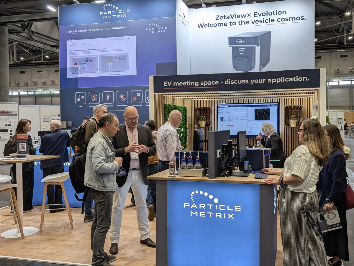 The <a href="/IsevOrg/">ISEV</a> has officially kicked off – and we’re thrilled to be here!
What’s new at our booth:
- The next-generation ZetaView® Evolution NTA
- Our brand-new Concentration Scanning Technology
- Our fresh new branding

#ISEV2025 #ExtracellularVesicles #EVs #ZetaViewEvolution #NTA