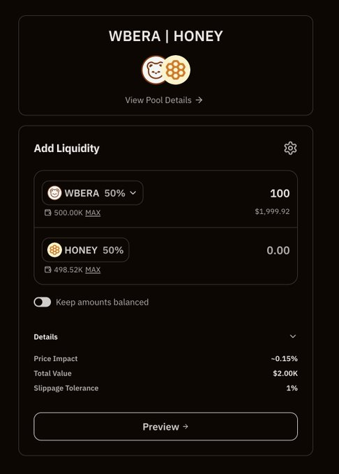 Dood0__0's tweet photo. ⚡ Bridge ➜ Swap ➜ Stake ➜ Vote.
👉 https://t.co/269JQbi56e
Each click = Honey Points, and Honey Points = $BERA at TGE.
Farm now, flex later.
#ProofOfLiquidity #BeraHub #DeFiFarm #FreeCrypto $HYPER #Airdrop #zelena #Tommavi #helevier
#GrandeFratello #uzaksehir #Trump #sstvi #shailenzo #putin