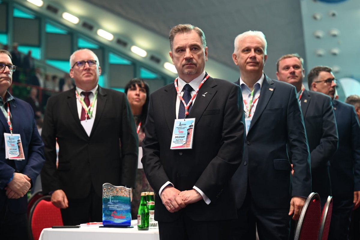 Trwają obrady XXXII Krajowego Zjazdu Delegatów NSZZ "Solidarność" w Kołobrzegu. 
fot. M. Żegliński