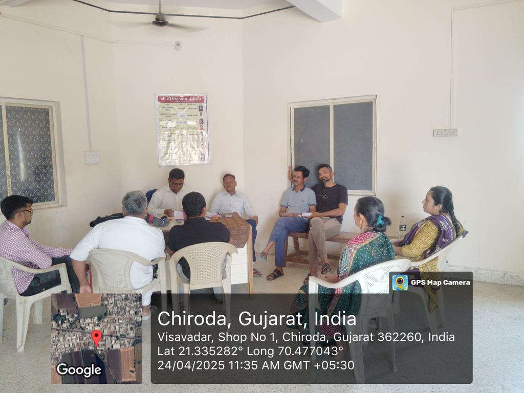 parmarshashik16's tweet photo. ચીરોડા ગામે પંચાયતી રાજ દિવસ નિમિત્તે ખાસ ગ્રામ સભા નું આયોજન કરવામાં આવે છે. https://t.co/Qfk7DgyeRb