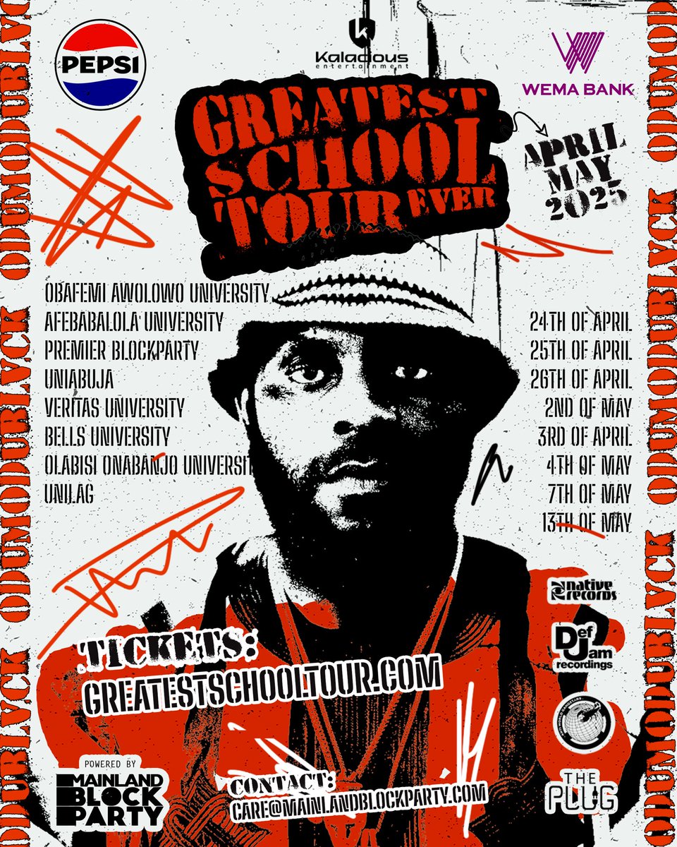 This is a great opportunity for HOYLUXURY for <a href="/SuperSmada/">SMADA🏂</a> to wear our design. Thanks to <a href="/Odumodublvck_/">INDUSTRY MACHINE ⚙️</a> for coming to OOU. See you on the 7th of May. Definitely, yours is ready and the rest of Anti World Gangstars (Reeplay, Agunna, Fatboy E, Shagba &amp; DJ Mono)❤️