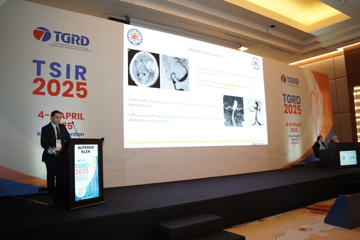 I had the opportunity to deliver three oral presentations at the Turkish Society of Interventional Radiology (TSIR) 2025 Annual Congress &amp; EVIS International Joint Meeting, held on April 4–8.

Thank you to all my co-authors and mentors for their support.