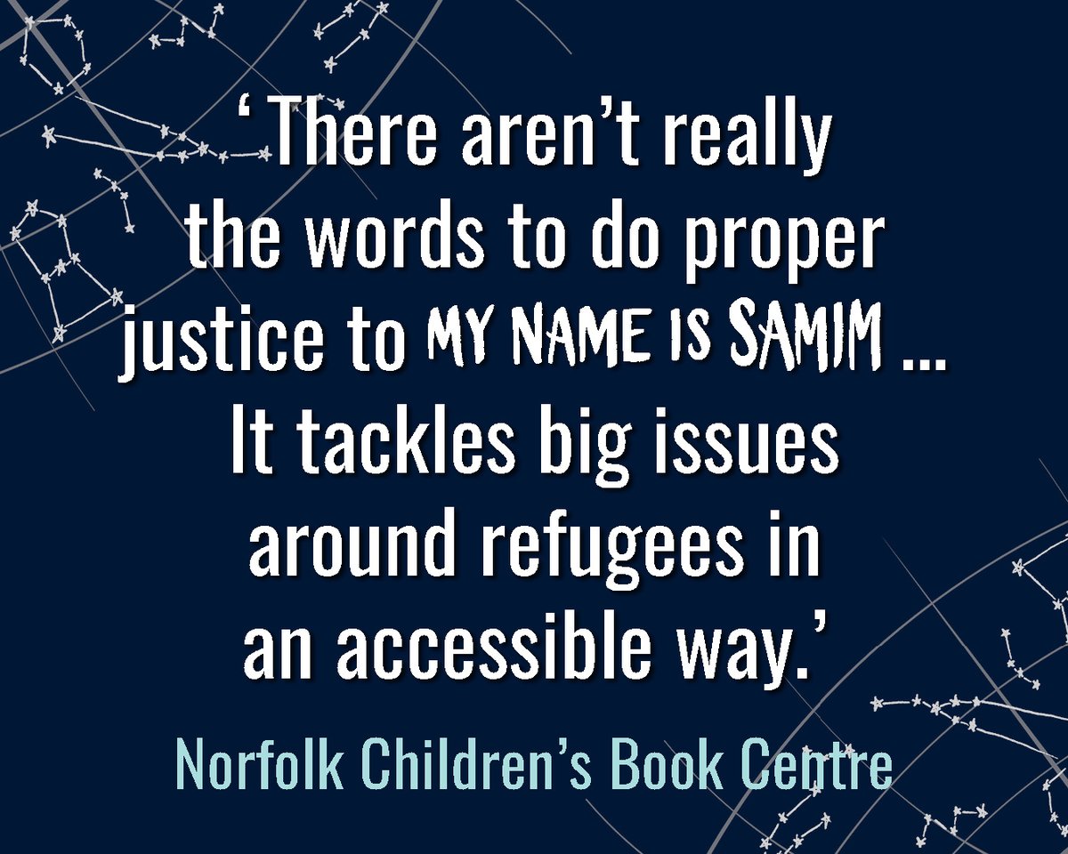 DiscoverKelpies's tweet photo. Just one month until we publish Fidan Meikle's stunning debut, #MyNameIsSamim - thanks to Neil Cowan at @AmnestyUK @tompalmerauthor, @KidsBooksIrel and @NorfolkCBC for these reviews!
Read the first chapter and pre-order your copy here: https://t.co/qGbJOEQajK https://t.co/9ORen56sOg