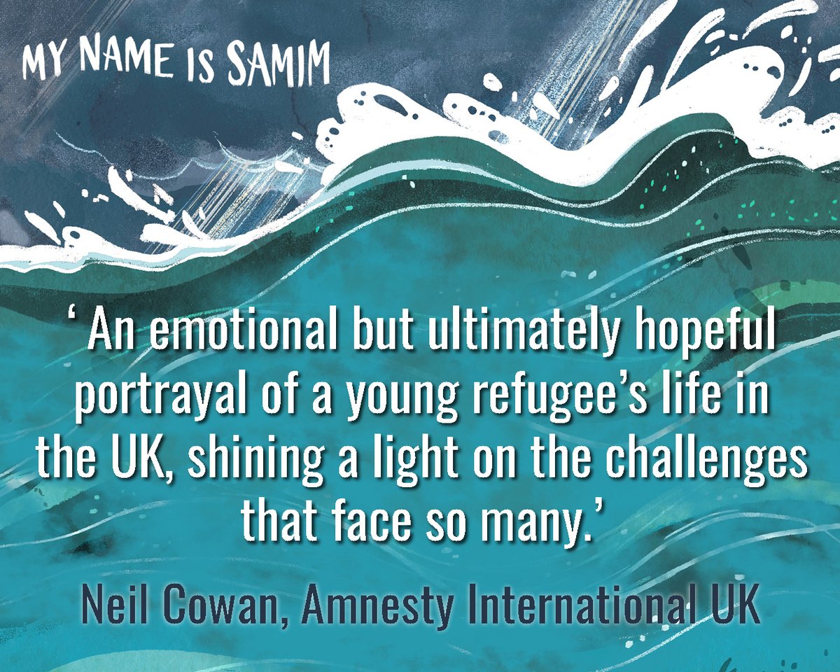DiscoverKelpies's tweet photo. Just one month until we publish Fidan Meikle's stunning debut, #MyNameIsSamim - thanks to Neil Cowan at @AmnestyUK @tompalmerauthor, @KidsBooksIrel and @NorfolkCBC for these reviews!
Read the first chapter and pre-order your copy here: https://t.co/qGbJOEQajK https://t.co/9ORen56sOg