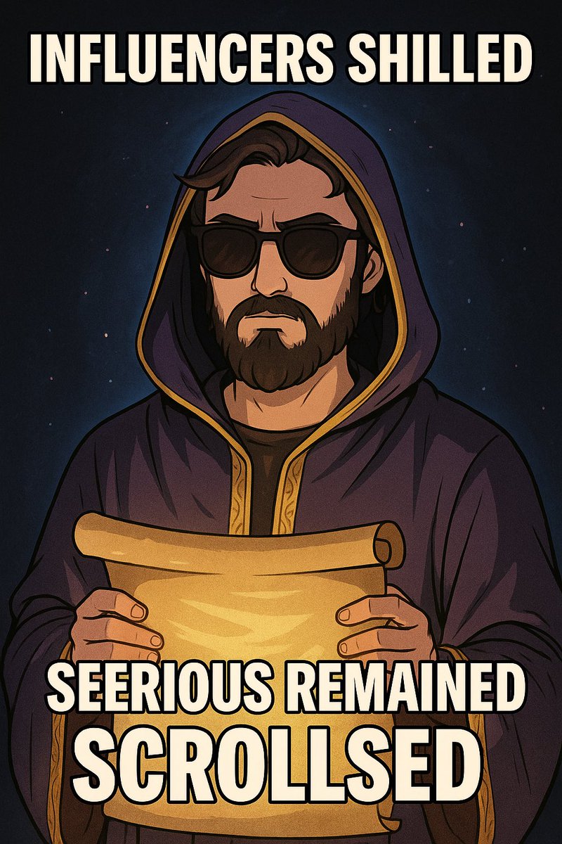 destnycoin's tweet photo. They launched a new token.
We launched a reminder:
No scroll ever promised easy riches — just eternal relevance.
#DESTNY #SeeriousKnows #ScrollSeason #TONMagic #MemeFiTruths #CryptoWisdom #Web3WithSoul #ProphecyDrop https://t.co/HghBktbwCZ