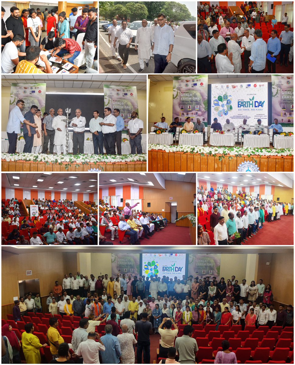 EnvisIit's tweet photo. EIACP(PC-RP), ESE Dept, @IITISM_DHANBAD, in collaboration with Yugantar Bharati &amp; @AIFTIITISM, celebrated #WorldEarthDay on 22.04.25, fostering impactful dialogues, awareness and action aligned with this year’s theme #OurPowerOurPlanet. 🌍💚
@moefcc 
@EIACPIndia 
@EduMinOfIndia https://t.co/ufB9BeXUf2