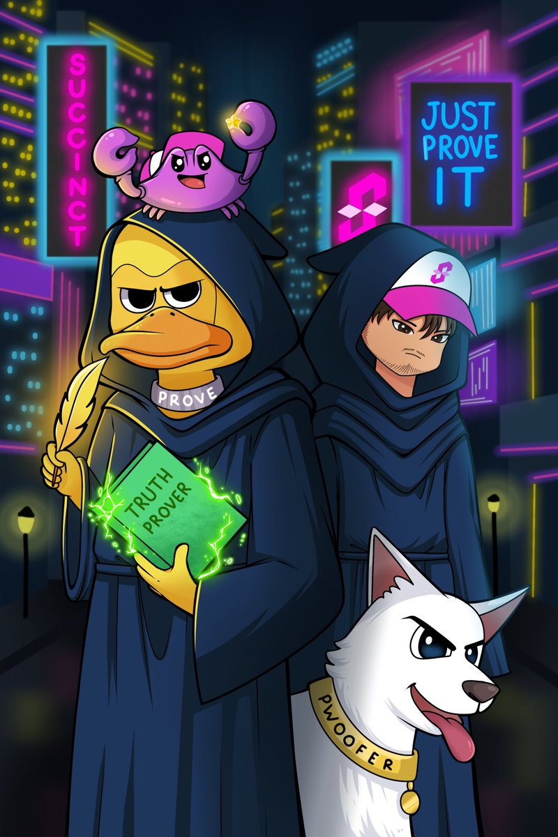 Rnoozy's tweet photo. Truth can hide in silence,
but the Feather listens.
On Succinct, it gets recorded forever🪶⚡
@0xCRASHOUT
#SuccinctRockStars #TruthProver https://t.co/wqKjaTIULE