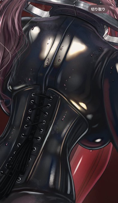 チラ見せ。
コルセットの上に乗ったお肉〜 