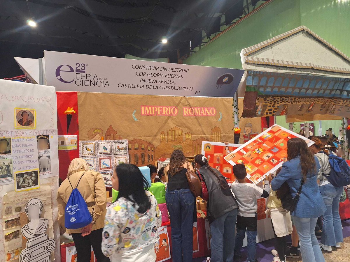 🔬✨ ¿Las 5 de la tarde y sin planes? ¡Estás a tiempo de vivir algo increíble!
🌟 La #23FeriaCiencia está abierta hasta las 20:00 h y te espera con talleres, experimentos y actividades que hacen de la ciencia una aventura.
💥 Explora, aprende y diviértete

🚀 ¡Corre que llegas!