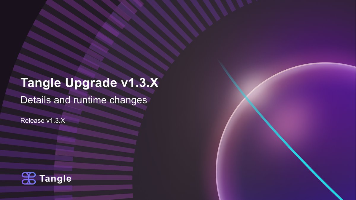 We dropped a major governance and staking upgrade recently - v1.3.X.

New vesting, lower inflation, and new pallets to begin testing and deploying blueprints.

Full breakdown here: tangle.tools/post/tangle-up…