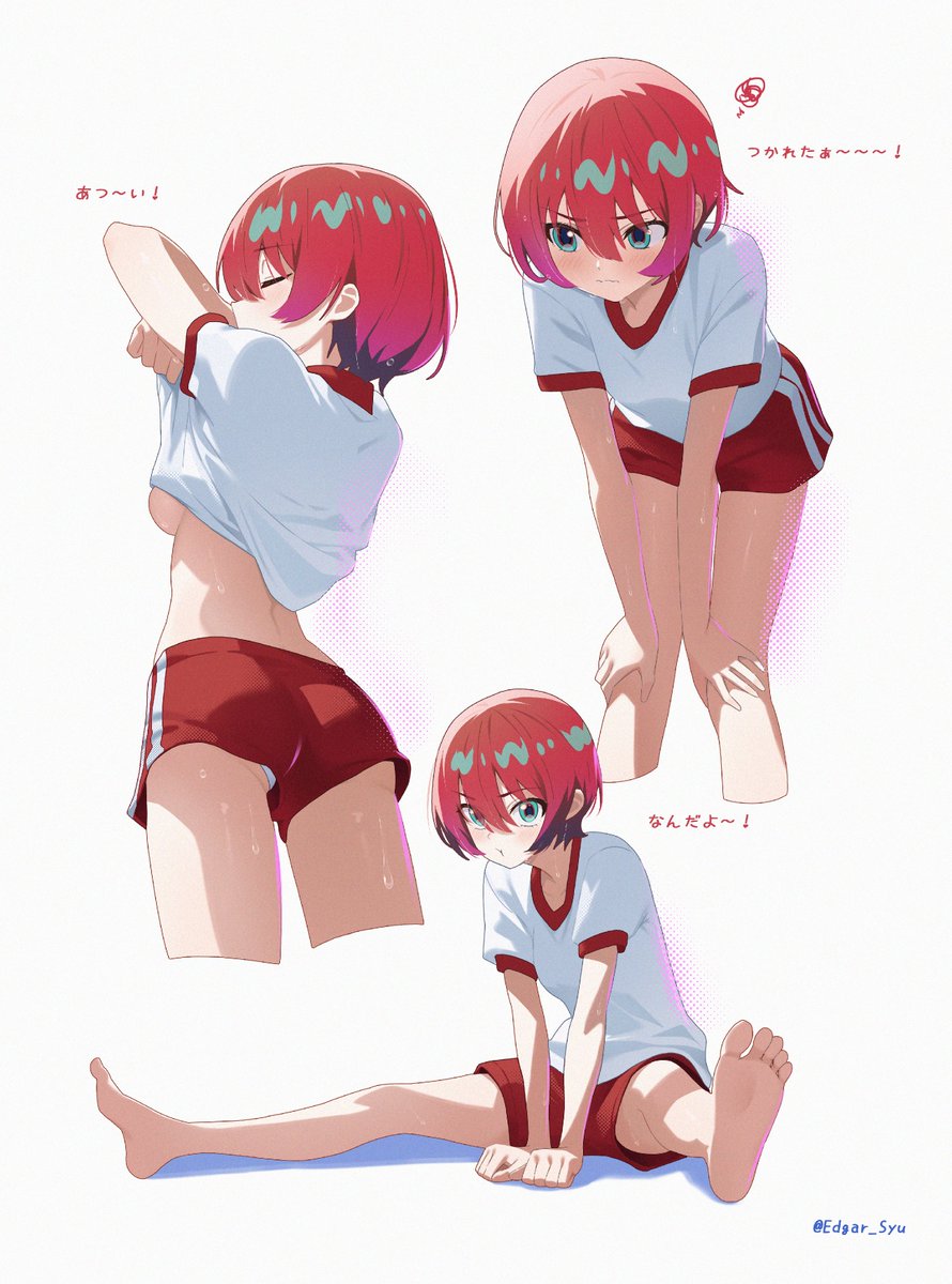 「汗だく、もうムリっ…！」( ˘•ω•˘ )

#GQuuuuuuX #ジークアクス