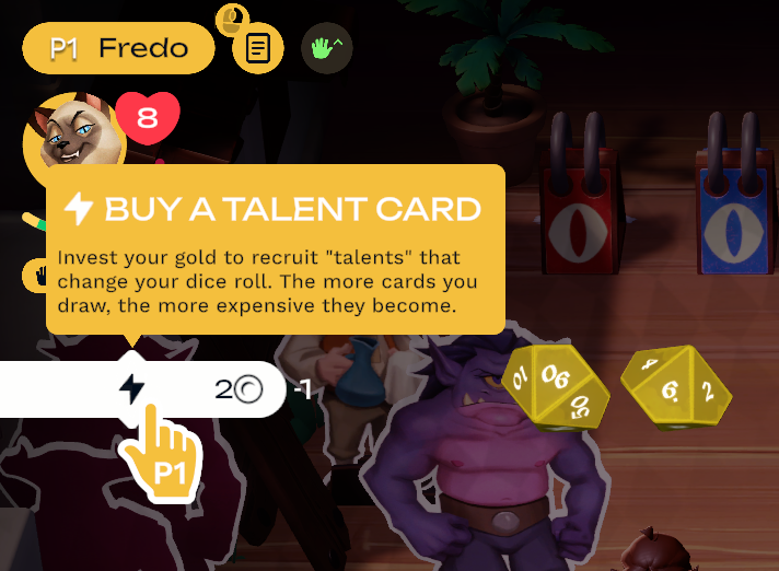 J-6🎲

Frédo est le tout nouveau personnage jouable de Worlds of Aria !

Il a un pouvoir très unique qui lui permet de "recruter" des talents qui modifient le résultat !
Les Jeux de Frédo, le tout nouveau DLC de Worlds of Aria, arrivent sur Steam le 30 Avril !