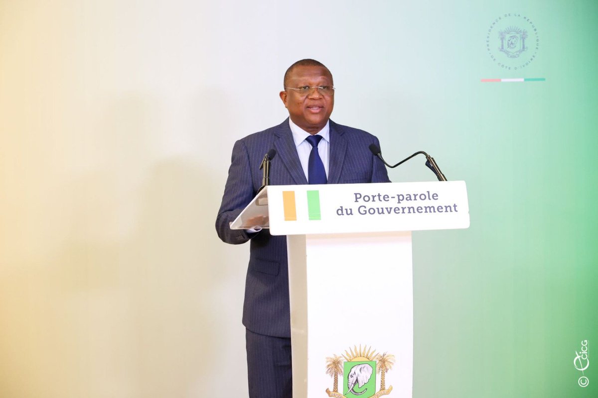 CONSEIL DES MINISTRES|gouvernement adopte le projet Carte Jeune : des réductions sur la culture, l’éducation, la formation et les transports pour les 15-40 ans !
#CarteJeuneCI #GouvCI #CICG