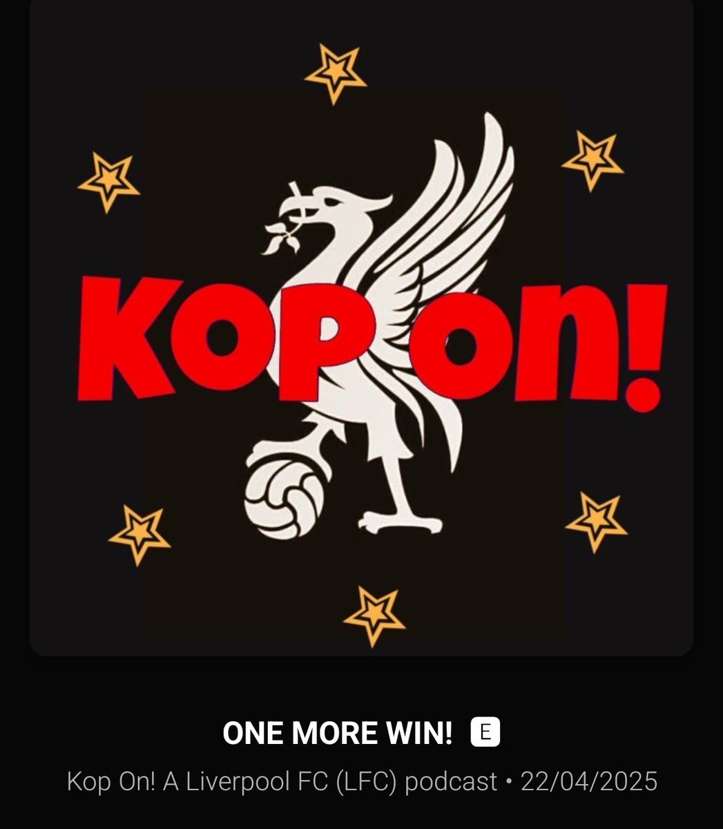 Kop On! An LFC Podcast (@koponpodcast) on Twitter photo New episode out now!
Free and ad-free!
🔴 #LFC top of the league! 🔝😎
🔴 #LEILIV review! ❤️
🔴 Thank you #Trent
With special guest, Dave from <a href="/davesLFCchats/">DAVES LFC CHATS</a> ⚽⚽⚽
#YNWA
Get Kop On here
👉linktr.ee/koponpodcast👈 New episode out now!
Free and ad-free!
🔴 #LFC top of the league! 🔝😎
🔴 #LEILIV review! ❤️
🔴 Thank you #Trent
With special guest, Dave from <a href="/davesLFCchats/">DAVES LFC CHATS</a> ⚽⚽⚽
#YNWA
Get Kop On here
👉linktr.ee/koponpodcast👈