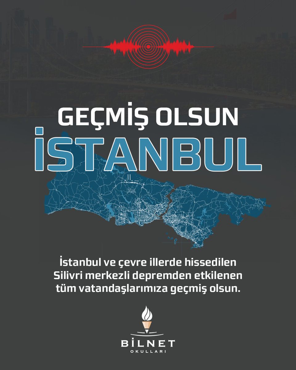 GEÇMİŞ OLSUN İSTANBUL

İstanbul ve çevre illerde hissedilen Silivri merkezli depremden etkilenen tüm vatandaşlarımıza geçmiş olsun.