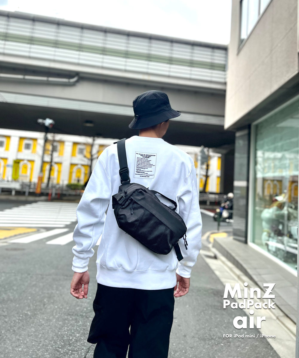 TYO_Mac's tweet image. 【入荷】GWから使えます！X-Pac vx07使用の大人気iPad mini用スリングバッグ＜MinZ PadPack Air（パッドパックエア）＞、到着いたしました。tyo2l.com/MinZpadpackair/ 　#iPadmini #XPac #vx07 #iPadminiバッグ #MinZ