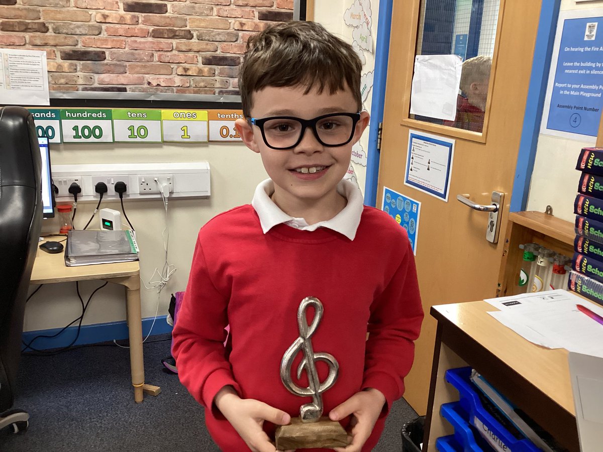 Our Brass Star of the Week! This award is for attending his first Birkwood Brass session. #wearemusicians @Barnsleymushub