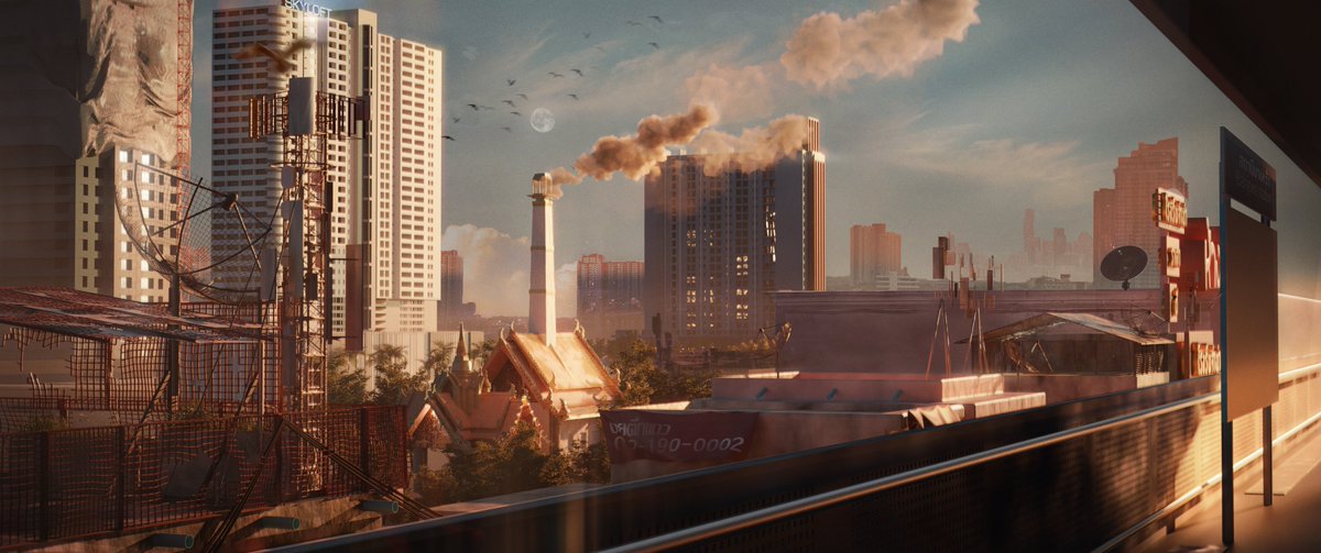 Still Sunset
Concept art made with Blender and Photoshop 

#conceptart #b3d #Blender