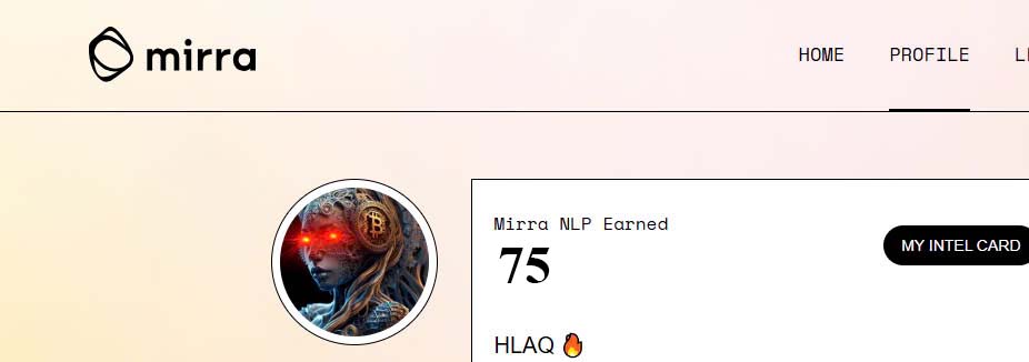 Discover Mirra – where AI meets blockchain with smarter contracts and a new fee model.

Face the Trials and prove yourself.
👉 mirraai.xyz/?ref=BBNg63133…
<a href="/MirraTerminal/">Mirra</a> <a href="/mirra_agent/">Mirra Agent</a> #AI #Web3 #Crypto