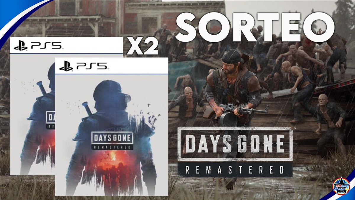 Yoleo and Games 💨 Noticias (@yoleoandgames) on Twitter photo 🚨SORTEO!🚨 Sorteamos 2 ediciones digitales de #DaysGoneRemastered gracias a <a href="/PlayStationES/">PlayStation España</a>
Requisitos:
✅Repost y Like.
✅Seguir a <a href="/YoleoAndGames/">Yoleo and Games</a> y <a href="/PlayStationES/">PlayStation España</a>
Termina el 25 de Abril a las 23:59 horas. Sólo España. 🚨SORTEO!🚨 Sorteamos 2 ediciones digitales de #DaysGoneRemastered gracias a <a href="/PlayStationES/">PlayStation España</a>
Requisitos:
✅Repost y Like.
✅Seguir a <a href="/YoleoAndGames/">Yoleo and Games</a> y <a href="/PlayStationES/">PlayStation España</a>
Termina el 25 de Abril a las 23:59 horas. Sólo España.