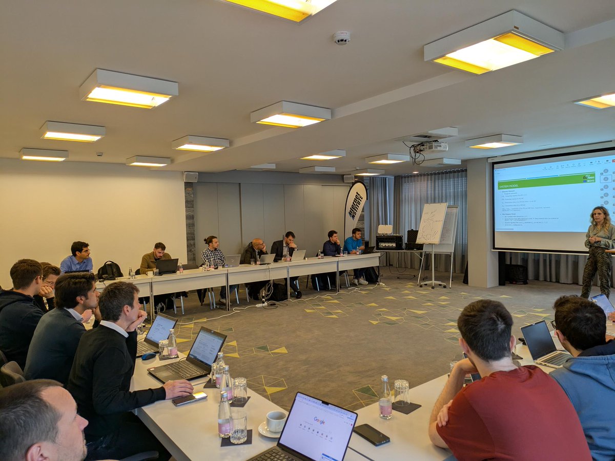 6GreenProject's tweet photo. 🚀Day 2 of the #6Green Plenary Meeting is here!

All partners are aligned on next steps &amp; the shared vision for our final outcomes.

🔍 More deep dives &amp; collaboration ahead as we shape a sustainable #6G future.

▶️ Stay tuned!

#HorizonEU #Sustainability #Innovation #greenenergy https://t.co/Dl1sAaTVBI