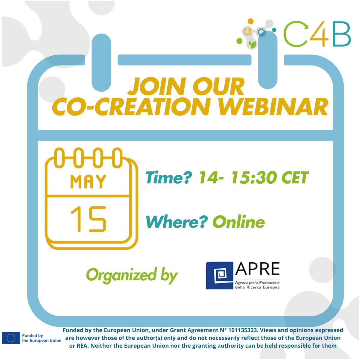 C4B (@c4b_project) on Twitter photo 🌍 Calling all producers, buyers & processors from 🇮🇹 🇩🇪 EL ! Join our C4B Local Value Chain Dialogue 💬
c4b-project.eu/news/🚜-help-shape-the-future-of-circular-bioeconomy-join-our-co-creation-webinar/ 🌍 Calling all producers, buyers & processors from 🇮🇹 🇩🇪 EL ! Join our C4B Local Value Chain Dialogue 💬
c4b-project.eu/news/🚜-help-shape-the-future-of-circular-bioeconomy-join-our-co-creation-webinar/