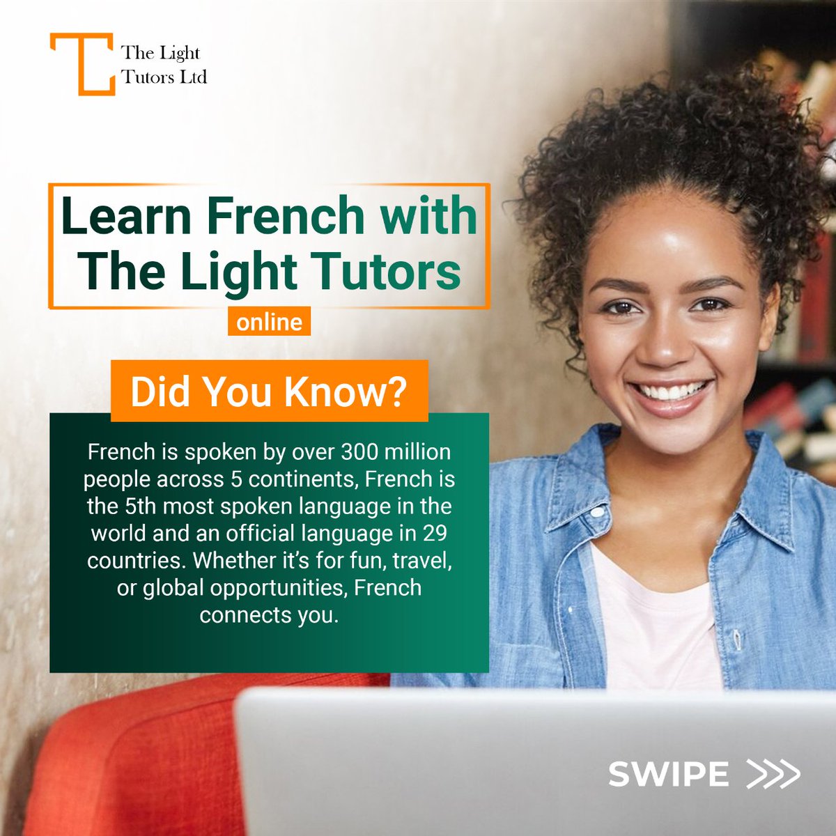 thelightutors's tweet image. French is the language of literature, art, cuisine, fashion, and philosophy.
Whether it’s for travel, career goals, or just impressing your friends, learning French is a win!
.
.
.
.
.
#languagegoals #globalopportunities #Mateta #Kashmir #ARSCRY #DABBA St George