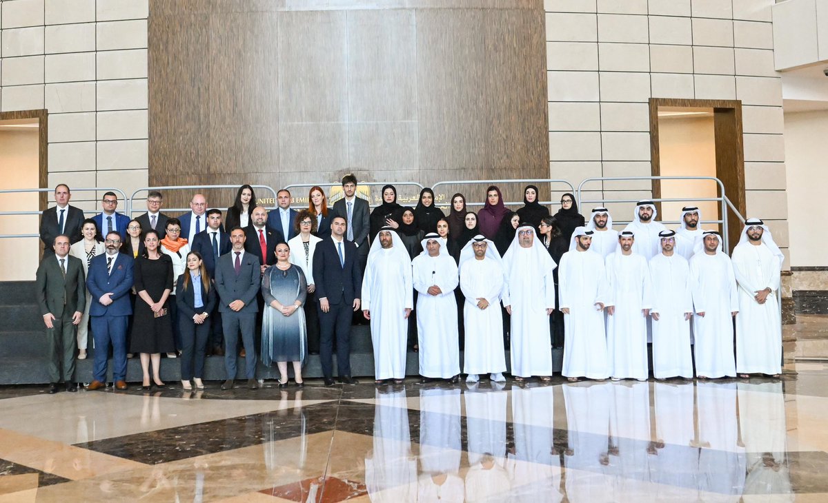 DeputyPMIanBorg's tweet photo. Honoured to co-chair the inaugural session of the #Malta–#UAE Joint Commission in Abu Dhabi, alongside @mofauae Minister of State HE Ahmed Ali Al Sayegh. 

Building on 5 decades of diplomatic relations between our countries, as we extend collaborations in key areas, including trade, innovation, climate action, education, and health.

Today we laid the foundations for a stronger strategic partnership, one that advances the interests of our countries and our peoples, encouraging broader regional cooperation. 

The next session of this Joint Commission will be hosted by @MFTmalta in #Malta.