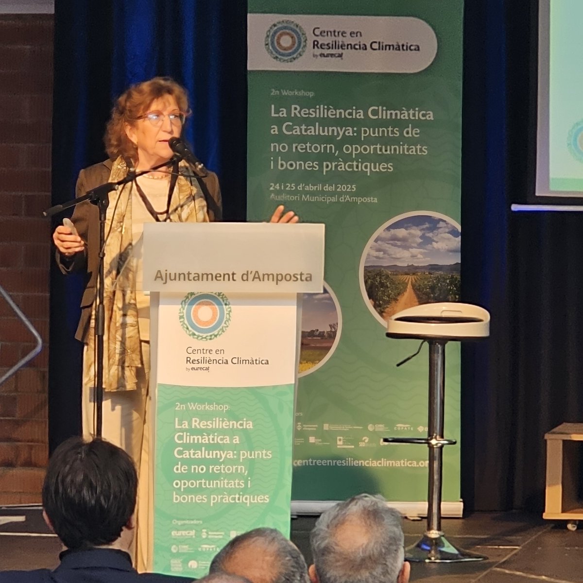 Eurecat (@eurecat_news) on Twitter photo 👏 Comença #Amposta amb gran èxit d'assistència 💪 el 2n workshop del <a href="/CRClimatica/">Centre en Resiliència Climàtica</a> "La Resiliència Climàtica a Catalunya: punts de no retorn, oportunitats, bones pràctiques", impulsat per Eurecat avui amb més de 200 assistents.
La primera jornada “La ciència i la tecnologia en 👏 Comença #Amposta amb gran èxit d'assistència 💪 el 2n workshop del <a href="/CRClimatica/">Centre en Resiliència Climàtica</a> "La Resiliència Climàtica a Catalunya: punts de no retorn, oportunitats, bones pràctiques", impulsat per Eurecat avui amb més de 200 assistents.
La primera jornada “La ciència i la tecnologia en
