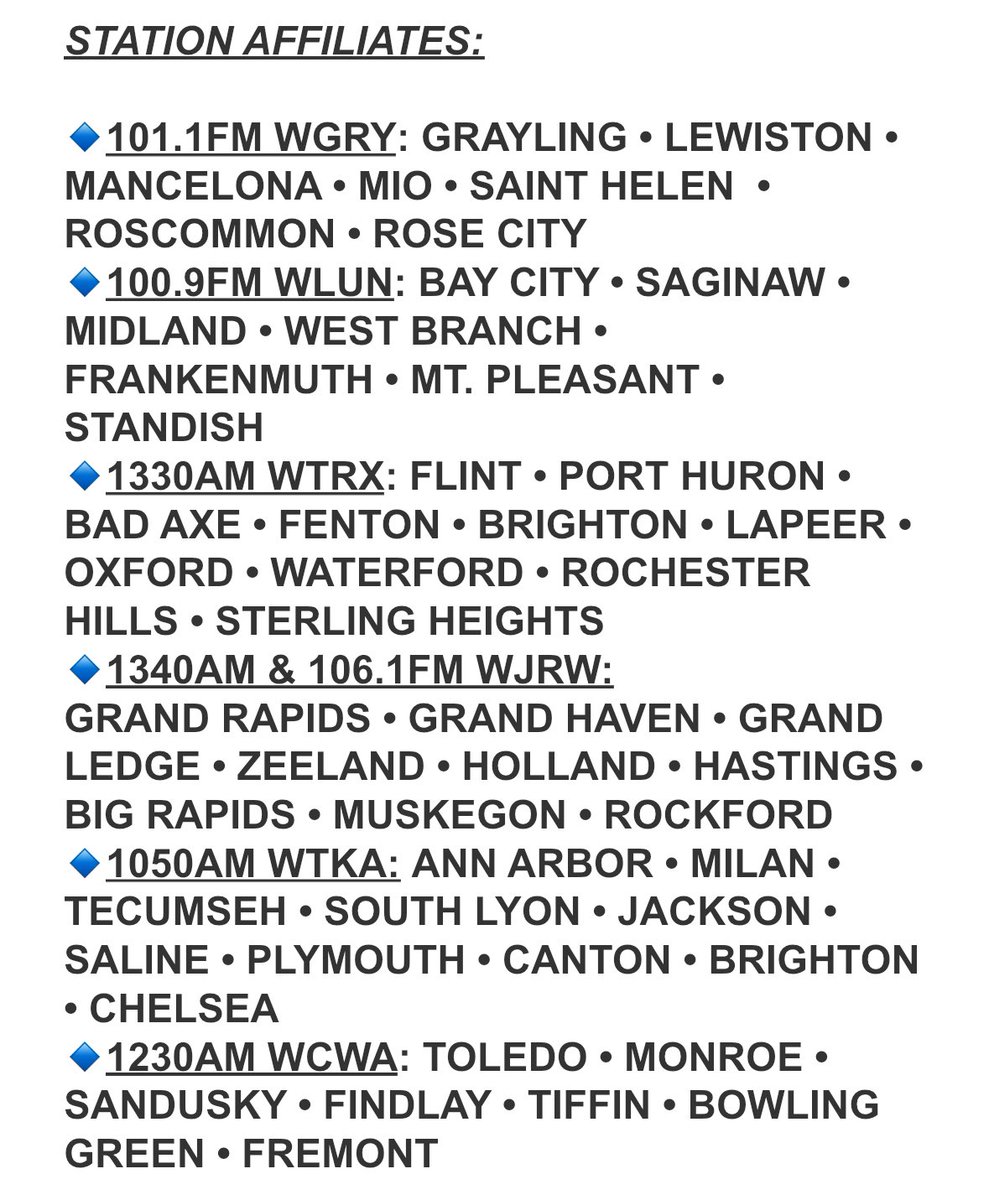 Anthony Bellino (@acbellino) on Twitter photo Today on <a href="/ABSpinOnSports/">Spin on Sports</a>:
•All the headlines • #RepDetroit wins SD series • Shedeur shredded • Kerby gets💰 • Playoff recap +
7:35am <a href="/nickbaumgardner/">Nick Baumgardner</a> of <a href="/TheAthletic/">The Athletic</a> on #NFLDraft
Listen live ⬇️
📻 Affiliates below
📱 iheart.com/live/5472?cmp=…
☎️ 866-365-SPIN (7746) Today on <a href="/ABSpinOnSports/">Spin on Sports</a>:
•All the headlines • #RepDetroit wins SD series • Shedeur shredded • Kerby gets💰 • Playoff recap +
7:35am <a href="/nickbaumgardner/">Nick Baumgardner</a> of <a href="/TheAthletic/">The Athletic</a> on #NFLDraft
Listen live ⬇️
📻 Affiliates below
📱 iheart.com/live/5472?cmp=…
☎️ 866-365-SPIN (7746)