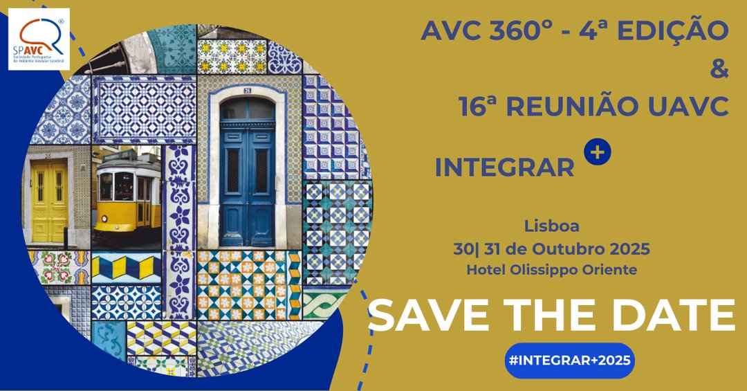 SPAVC_pt's tweet image. 🔴​Save the Date 👉​ Reunião Integrar + 🔴​

​🗓️30 e 31 de outubro de 2025
📍​Hotel Olissippo Oriente, Lisboa

📲 Mais informações em breve. Fique atento às nossas redes sociais.

#SPAVC #Integrar+ #SaveTheDate