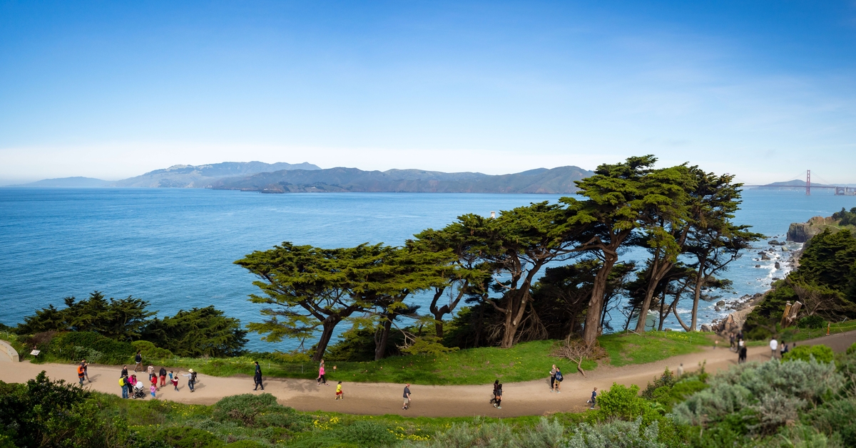 Searching for an off-the-beaten-path adventure? Our concierge recommends hiking the Lands End Trail, a 1.5-mile-long trek along the coast.
