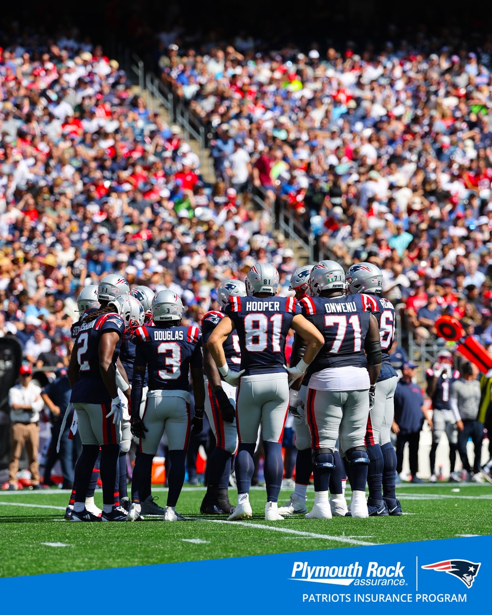 The future of football starts tonight! As a proud partner of the Patriots, we’re excited to see who will be joining the team this season. Let’s go, Pats! 🏈 #PlymouthRock #DraftDay