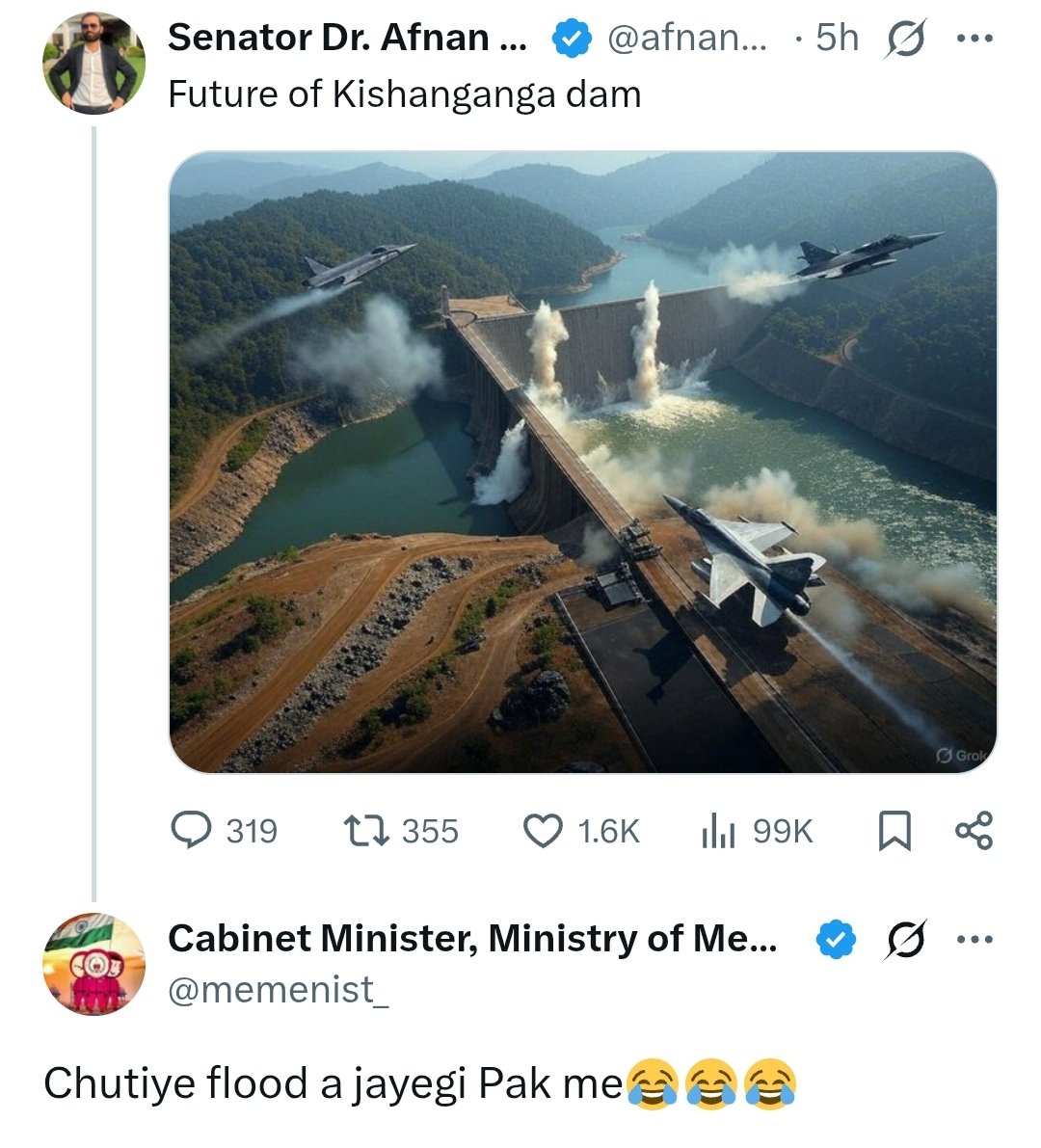 India's Meme minister roasted Pakistan's Senator 😂😂😂