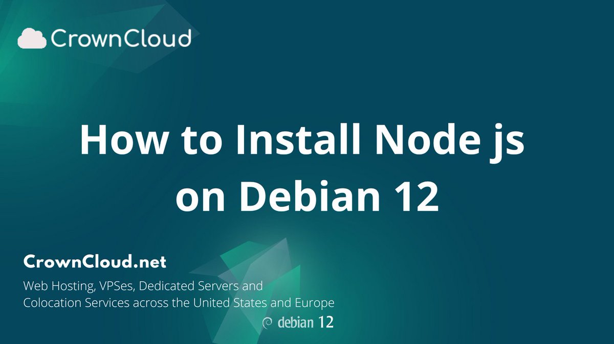 crownclouds's tweet image. Get Node.js up and running on Debian 12! Learn how to install it now.
wiki.crowncloud.net/?How_to_Instal…
#Debian12 #NodeJS #LinuxTutorial #WebDev #JavaScript #DevOps #OpenSource #LinuxCommands #DebianTips #SysAdmin #BackendDev #FullStackDev