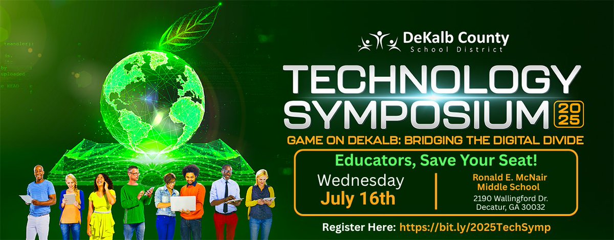 DeKalb Schools IT (@dekalbschoolsit) on Twitter photo ✨ Level up your instruction with hands-on sessions and real-world edtech tips! ATL educators, the DCSD Tech Symposium is your next stop. 🚀
Go to: its.dekalb.k12.ga.us/TechnologySymp…
<a href="/DeKalbSchools/">DeKalb Schools, GA</a>
#DCSDTechSymposium25 ✨ Level up your instruction with hands-on sessions and real-world edtech tips! ATL educators, the DCSD Tech Symposium is your next stop. 🚀
Go to: its.dekalb.k12.ga.us/TechnologySymp…
<a href="/DeKalbSchools/">DeKalb Schools, GA</a>
#DCSDTechSymposium25