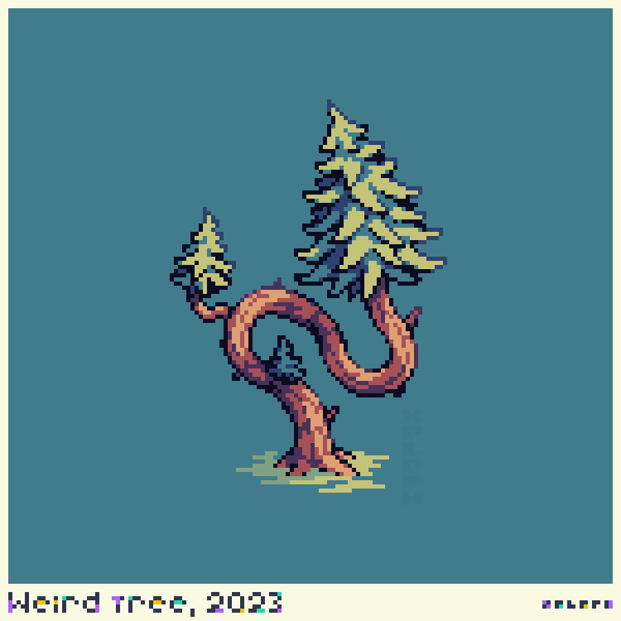 Weird tree, 2023