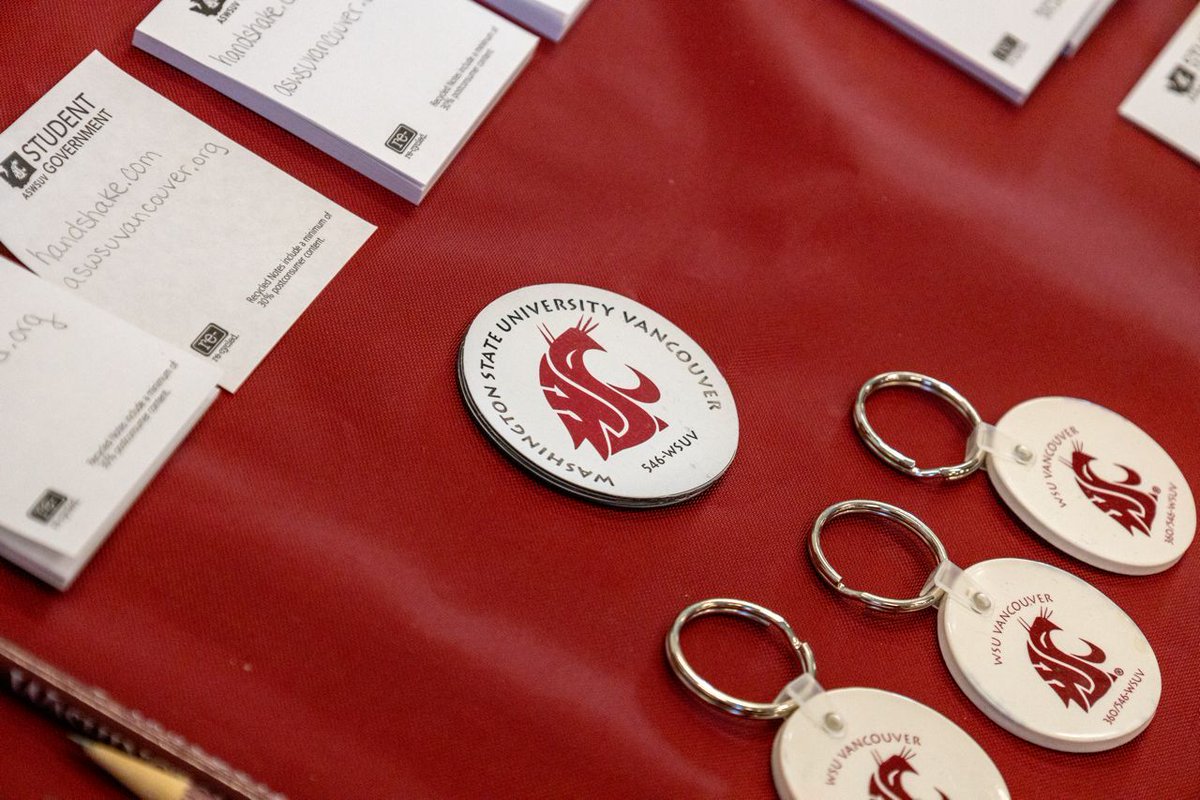 Big day at WSU Vancouver! 🐾 

ASWSUV joined other student orgs and campus departments at today’s Admitted Student Reception to welcome the next class of Cougs!

Excited for what’s ahead! 💥 

#FutureCougs #GoVanCougs #ASWSUV