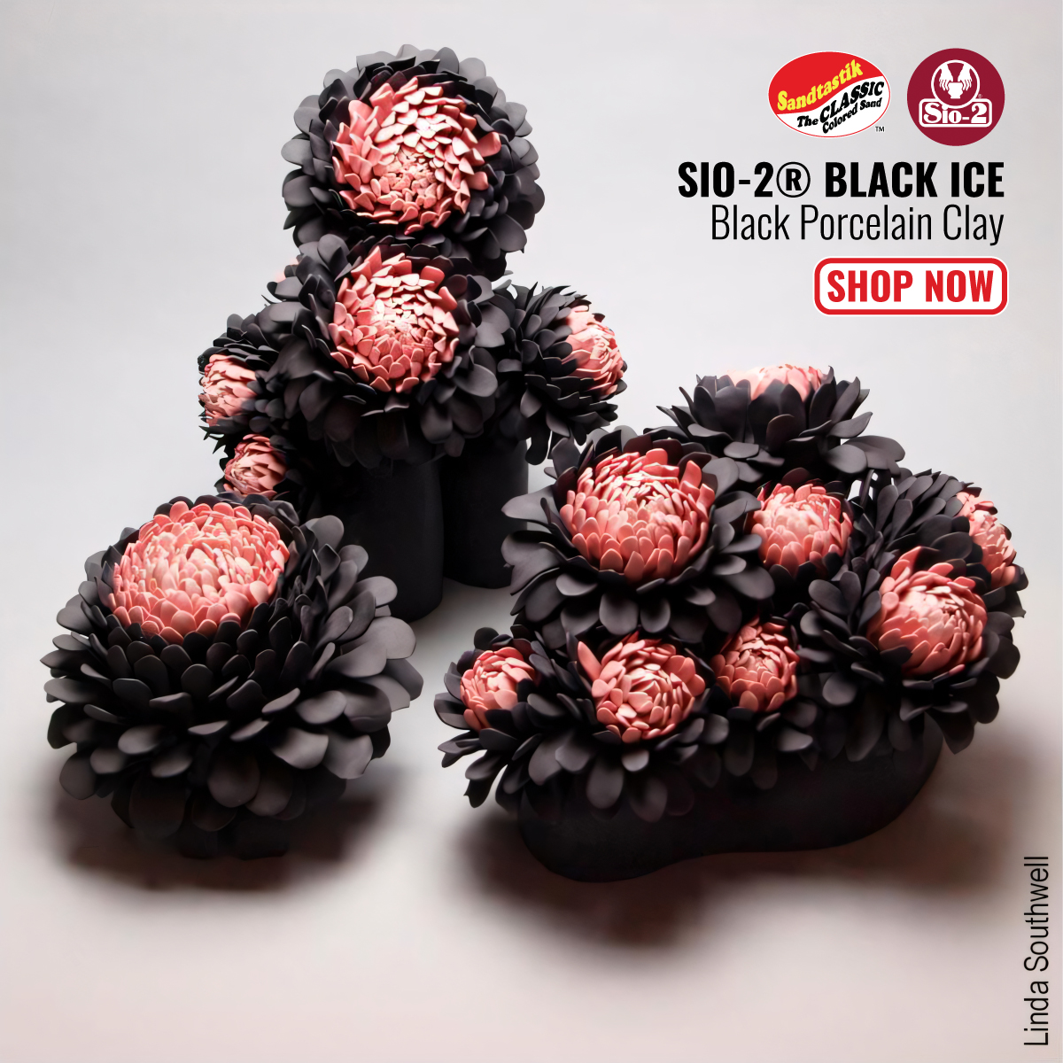 SIO-2® BLACK ICE
Black Porcelain Clay
sandtastik.com/index.php?_rou…