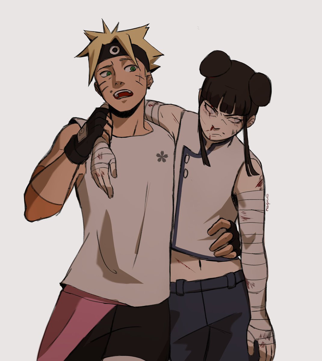 emiidraw's tweet image. Why are you so stubborn?
#HarukiUzumaki #Narusaku #Fanart #Naruto