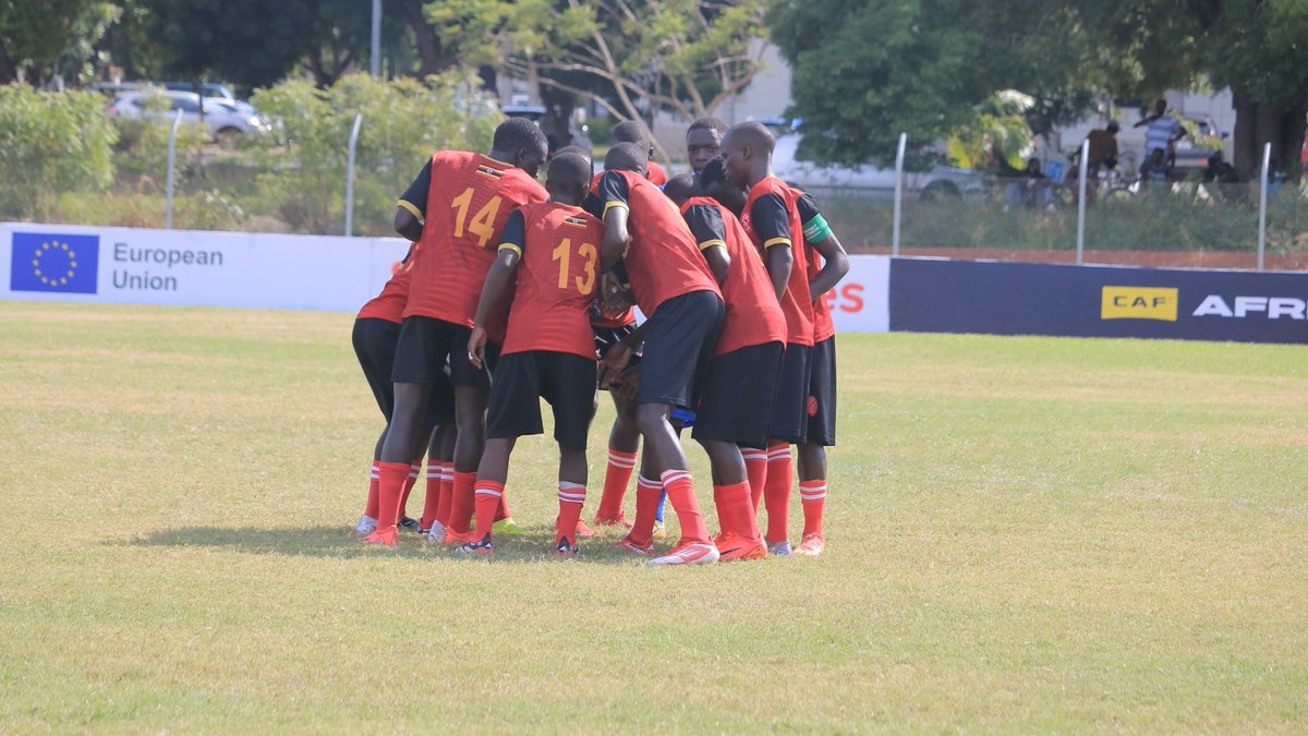 Henry Muhoozi with the goods.
Gooooaaaaaal

9 min 
Uganda (<a href="/SMASK_School/">TROLL</a> 1-0  South Africa
#CASFC2025 - Ghana.