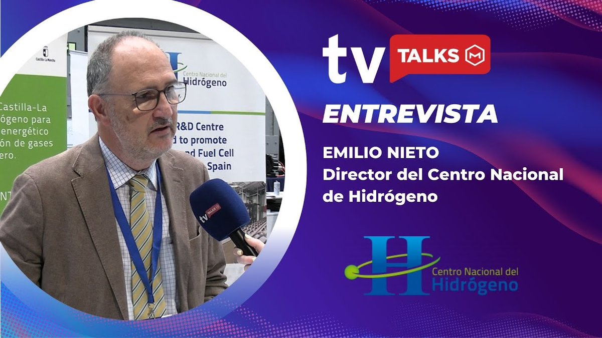 IndustryTalksES's tweet photo. 🔴#tvTALKS🚀| Emilio Nieto, Director del @cnh2_es: "Las prioridades para acelerar la implementación de #hidrógeno son costes y regulación" 👉🏼 #WhyH2 @LaNaveMadrid 👉🏼 ¡𝐃𝐚𝐥𝐞 𝐚𝐥 𝐩𝐥𝐚𝐲! ▶️ https://t.co/WXglW8hICK #GoIndustry🚀 https://t.co/P9hOiv5wXM