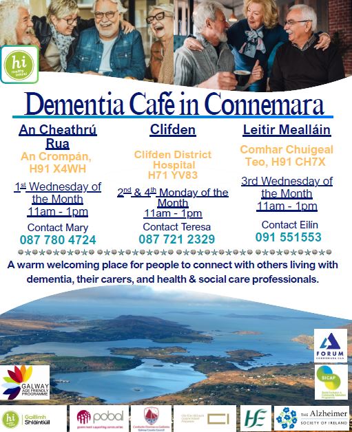 National Dementia Office (@dementia_office) on Twitter photo Dementia Cafe's will run in Connemara in 3 separate locations. Details on how to participate are within the attached English & Irish flyer's <a href="/alzheimersocirl/">The Alzheimer Society of Ireland</a> <a href="/HealthyIreland/">HealthyIreland</a> <a href="/AgeFriendlyIrl/">Age Friendly Ireland</a> <a href="/pobal/">Pobal</a> <a href="/GalwayCoCo/">Galway County Council</a> Dementia Cafe's will run in Connemara in 3 separate locations. Details on how to participate are within the attached English & Irish flyer's <a href="/alzheimersocirl/">The Alzheimer Society of Ireland</a> <a href="/HealthyIreland/">HealthyIreland</a> <a href="/AgeFriendlyIrl/">Age Friendly Ireland</a> <a href="/pobal/">Pobal</a> <a href="/GalwayCoCo/">Galway County Council</a>
