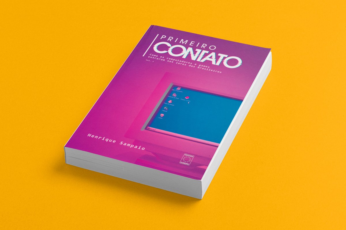 Rique Sampaio (@riquesampaio) on Twitter photo 🚨OLHA A NOVIDADE 🚨 Meu livro Primeiro Contato já está disponível em PRÉ-VENDA e será lançado oficialmente na <a href="/gamescomlatam/">gamescomlatam</a>, pela <a href="/editoraeuropa/">Editora Europa</a>! É a história real dos brasileiros que criaram uma indústria de computadores e videogames à margem do sistema, nos anos 80 e 90. 🚨OLHA A NOVIDADE 🚨 Meu livro Primeiro Contato já está disponível em PRÉ-VENDA e será lançado oficialmente na <a href="/gamescomlatam/">gamescomlatam</a>, pela <a href="/editoraeuropa/">Editora Europa</a>! É a história real dos brasileiros que criaram uma indústria de computadores e videogames à margem do sistema, nos anos 80 e 90.