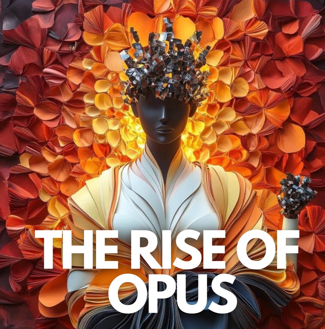 The moment I saw this tweet from <a href="/decentrlizOrDie/">Decentralize Or Die</a>

x.com/decentrlizordi…
I knew something about $OPUS hit different.

I went deep. What I found❔

One of the most promising AI x Crypto projects out there❕

Here’s what’s been happening…

1/15