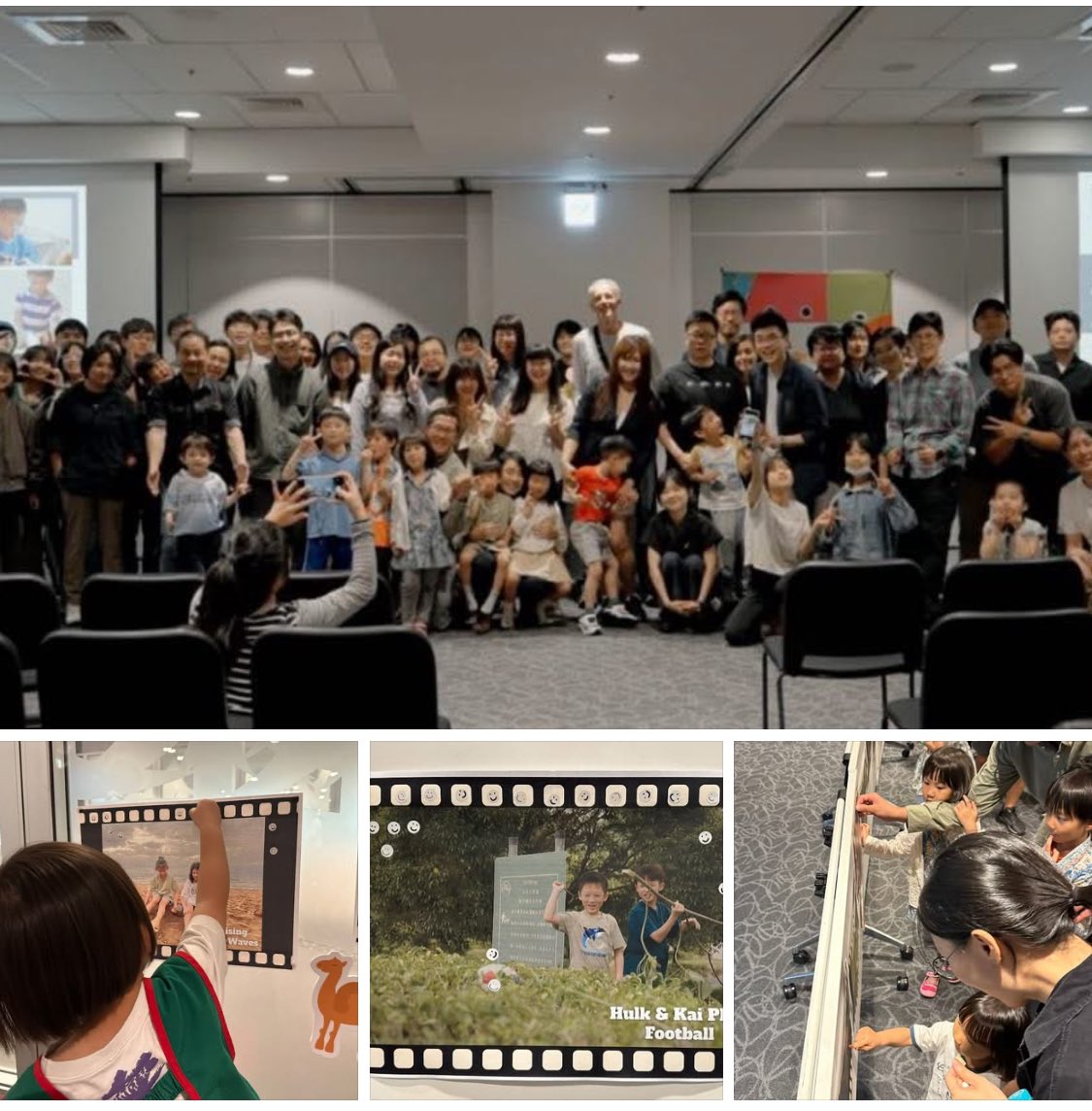 JWB_9's tweet photo. In 4 days 26 new Preschooldocs® & Minidocs were produced and screened with makers and main characters in the Children in the Centre© production workshop of #Fubon Cultural & Educational Foundation in #Taipei 🇹🇼.
All children (on eye level) and adults voted for a heart ♥️ prize. https://t.co/2UEiSbiBMN