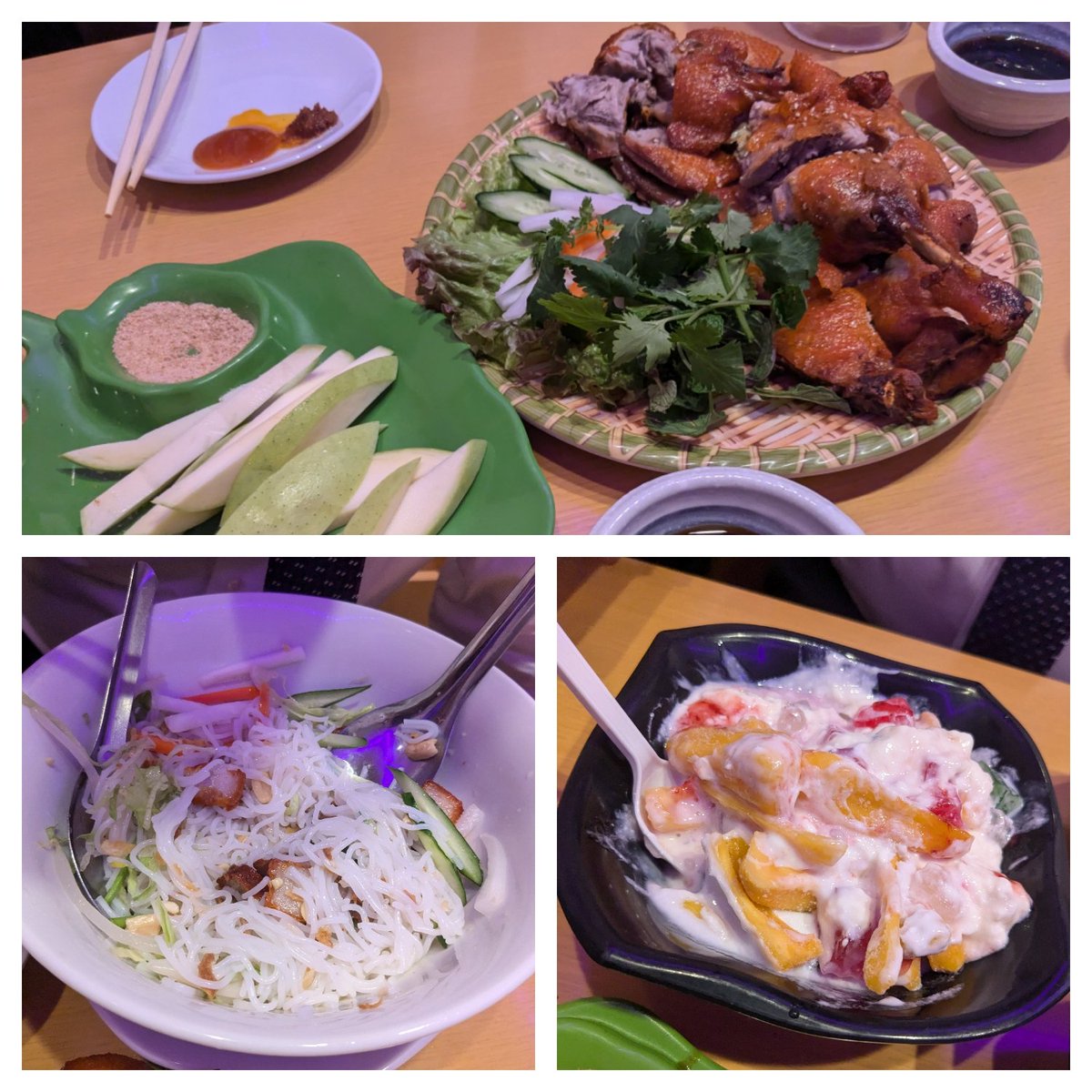 初めてベトナム料理食べた！クセになるぅ〜😆😆