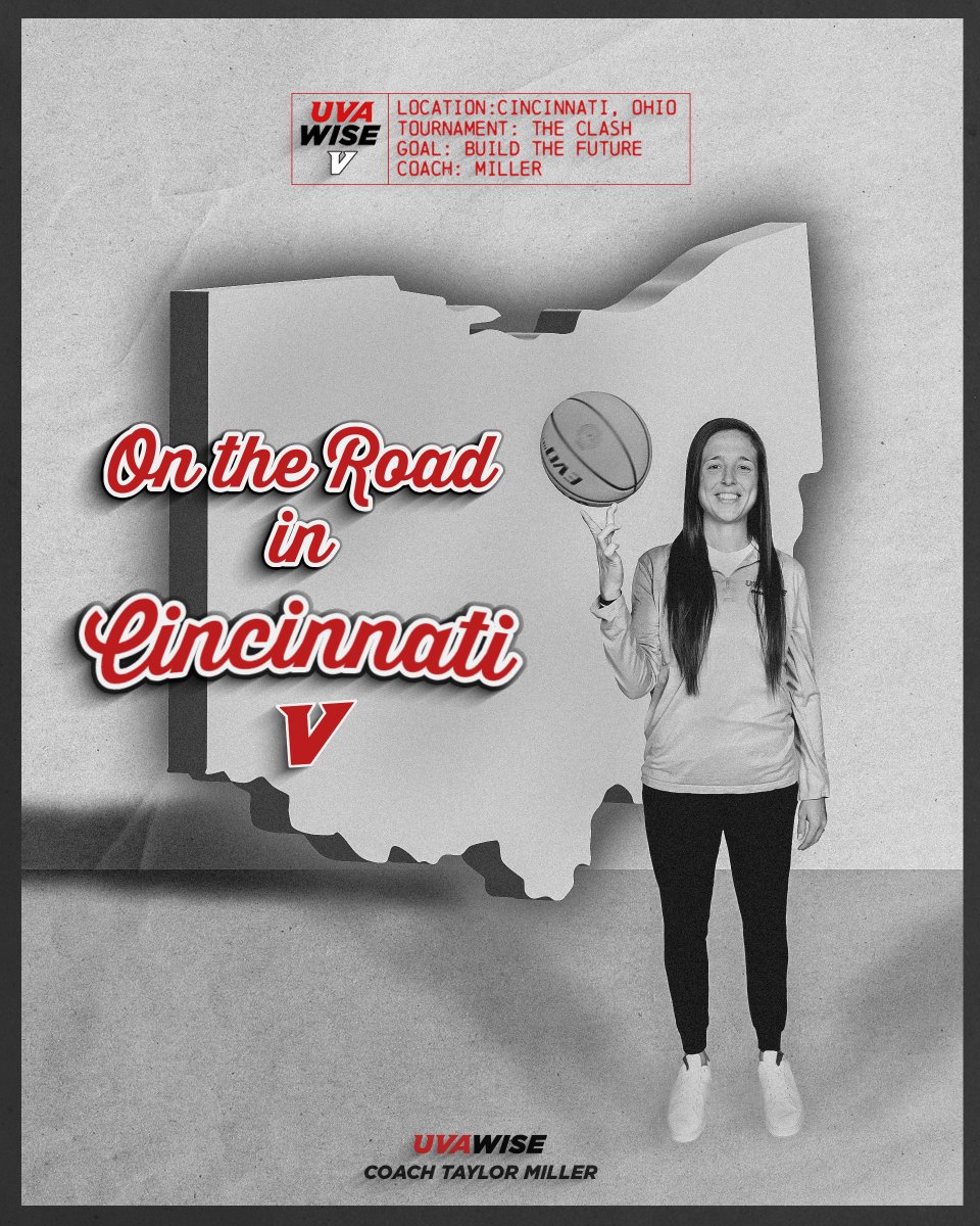 UVA WISE BASKETBALL (@uvawisewbb) on Twitter photo 🚨 RECRUITS 🚨
Coach Miller is headed to The Clash in Cincy to find the next wave of Cavs! Drop your schedules below! 👇
#VoverMe x <a href="/coachtaymiller/">Taylor Miller</a> 🚨 RECRUITS 🚨
Coach Miller is headed to The Clash in Cincy to find the next wave of Cavs! Drop your schedules below! 👇
#VoverMe x <a href="/coachtaymiller/">Taylor Miller</a>