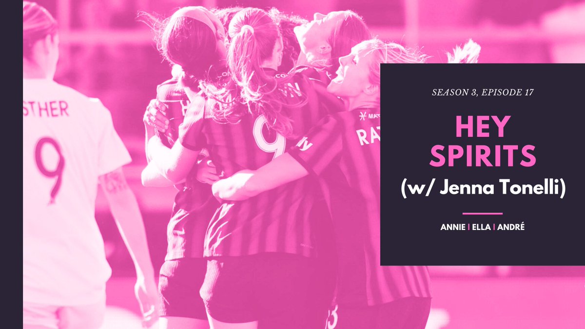 HEY SPIRITS (@heyspirits) on Twitter photo 🌸NEW POD🌸
Annie, Ella & André are joined by <a href="/jennatonelli/">Jenna Tonelli</a> for a match preview! Is this a rivalry? What's with Gotham's ⬆️⬇️ performances? Plus Hatch, the Howellaissance, candy corn, and more.
🟢 open.spotify.com/episode/7yf7aV…
🍎 podcasts.apple.com/us/podcast/hey… #nwsl #washingtonspirit 🌸NEW POD🌸
Annie, Ella & André are joined by <a href="/jennatonelli/">Jenna Tonelli</a> for a match preview! Is this a rivalry? What's with Gotham's ⬆️⬇️ performances? Plus Hatch, the Howellaissance, candy corn, and more.
🟢 open.spotify.com/episode/7yf7aV…
🍎 podcasts.apple.com/us/podcast/hey… #nwsl #washingtonspirit