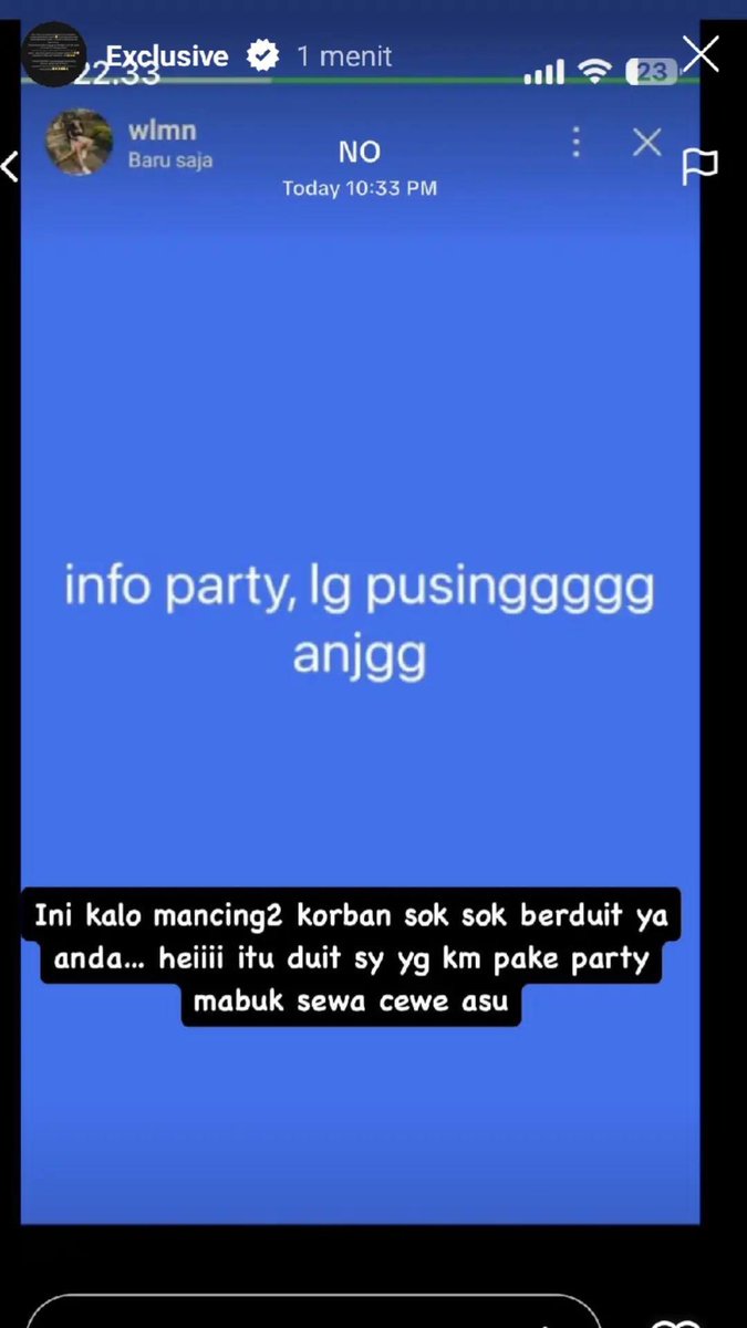Dilan ngespill chatan Safno sama selingkuhannya

Duit cair langsung info party🤣 ga tau malu amat lu Saf